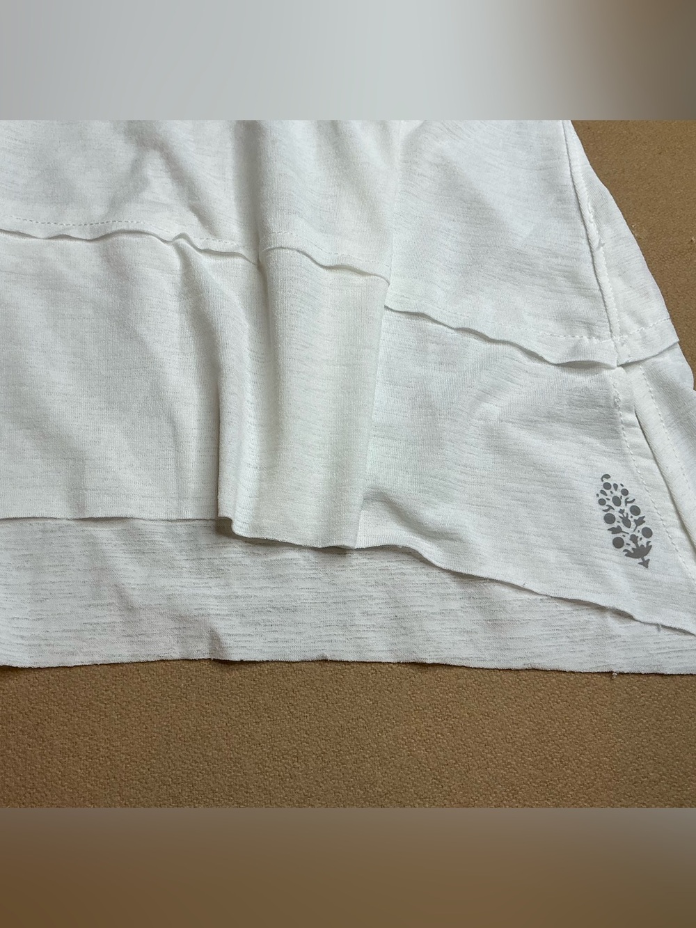 Free People Movement x Pure Barre White Tempo Tank Top Size medium - Picture 5 of 16